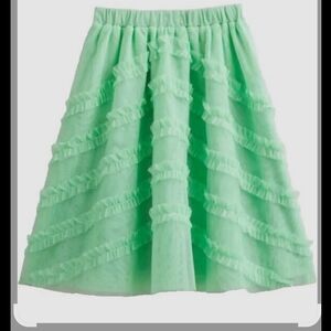 Mini Boden Mint Green Layered Tulle Skirt